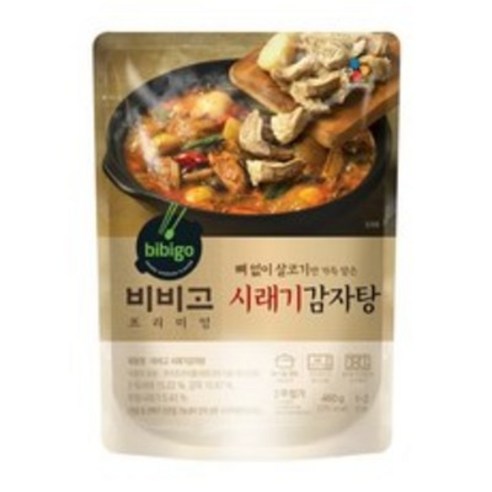 비비고 시래기감자탕, 460g, 1개