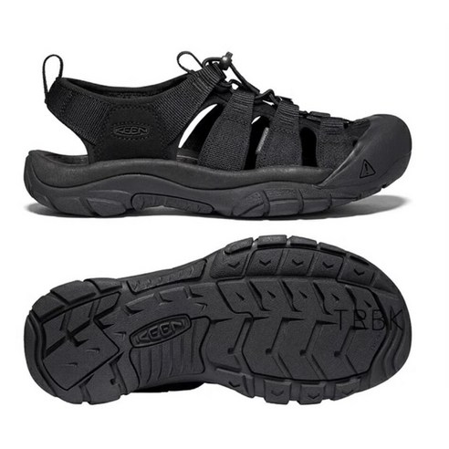 킨 KEEN NEWPORT H2 SANDAL TRIPLE BLACK (1022258)