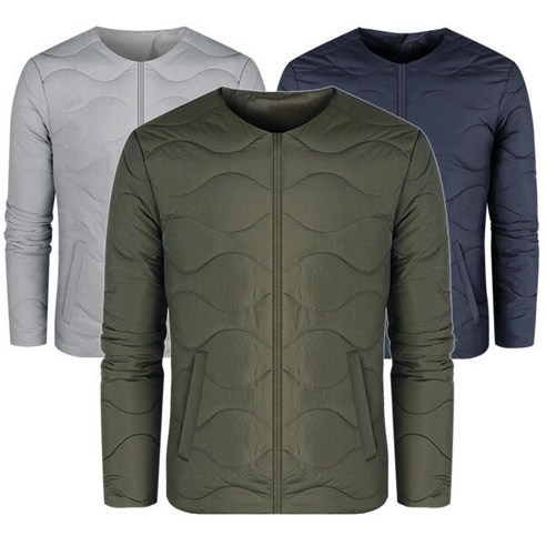 남자 경량 패딩점퍼 깔깔이 다운라이크 빅사이즈 점퍼 자켓 WS