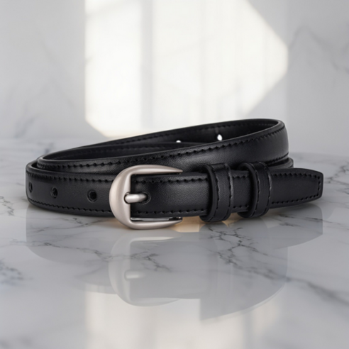 아마폴라 여성 소가죽벨트 청바지용 허리띠