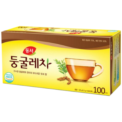 동서 둥굴레차 티백, 1.2g, 100개입, 1개