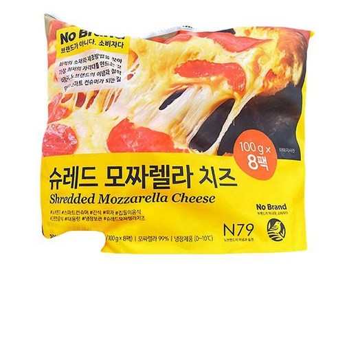 노브랜드 (G)모짜렐라 슈레드 800g, 1개