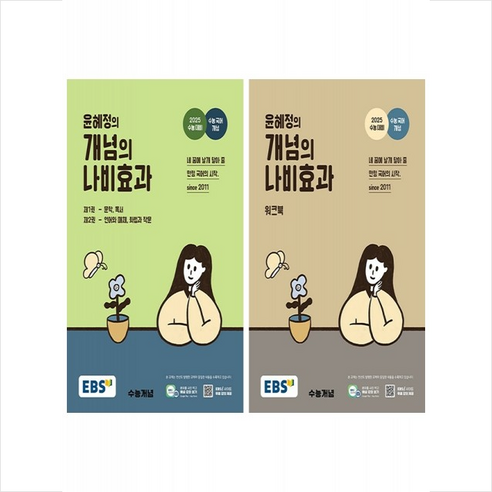 2024 EBS 윤혜정의 개념의 나비효과+워크북 세트 + 미니수첩 증정, 국어, 한국교육방송공사(EBSi)