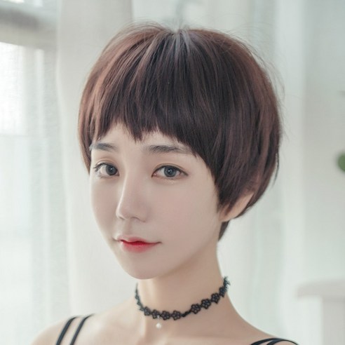 파티복닷컴 통가발 GB0039, 레드브라운, 1개