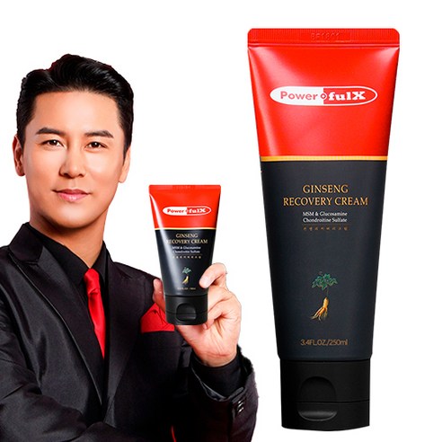 파워풀엑스 진생 리커버리 크림, 250ml, 1개