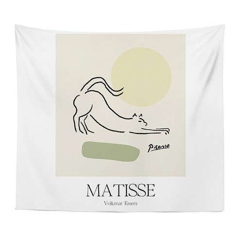 패브릭 포스터 캠핑 감성포스터 인테리어 장식, MATISSE