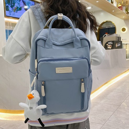 Fashion Backpack DFMEI 패셔너블한 대용량 백팩 여성 대 젊은 Ins의 조수 카드의 원래 디자인 컴퓨터 백팩 숄더백