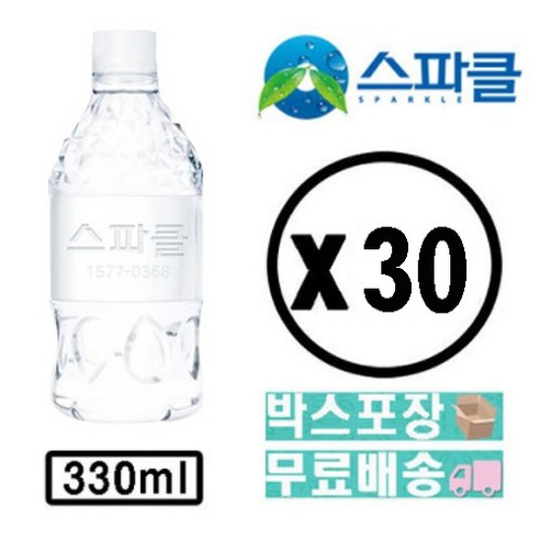 마녀바스켓 스파클 생수, 40개, 330ml