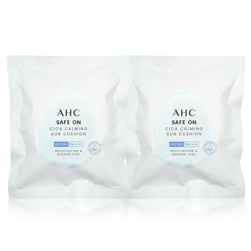 AHC 선쿠션 시즌7 세이프온 시카 카밍 박세리 썬쿠션 선크림 리필, 25g, 6개