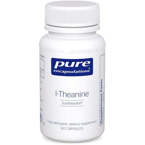 Pure Encapsulations L-티아닌 캡슐, 60정, 1개