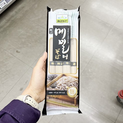 칠갑 메밀면, 400g, 2개