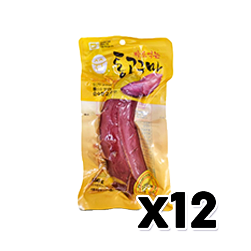 바로먹는 순수통고구마 진공포장 150g x 12개