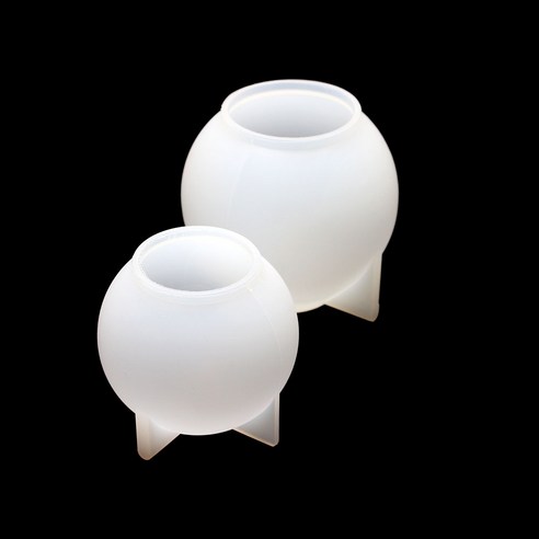 레진아트/실리콘몰드/문진용 원형구몰드/선택, 65mm
