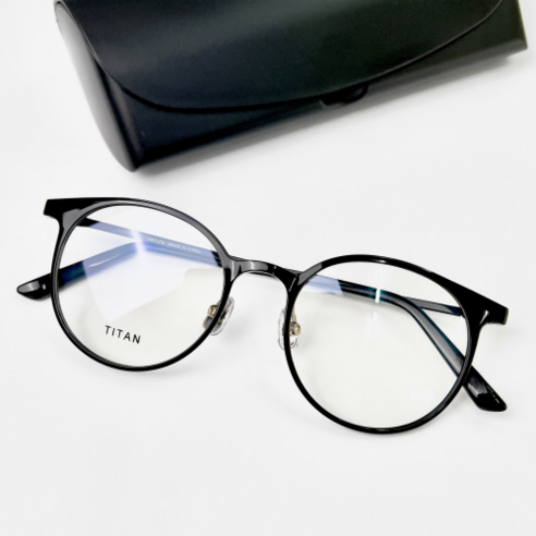 안경테 엉클스 둥근 원형 베타티타늄 콤비 뿔테 안경 Best Top3