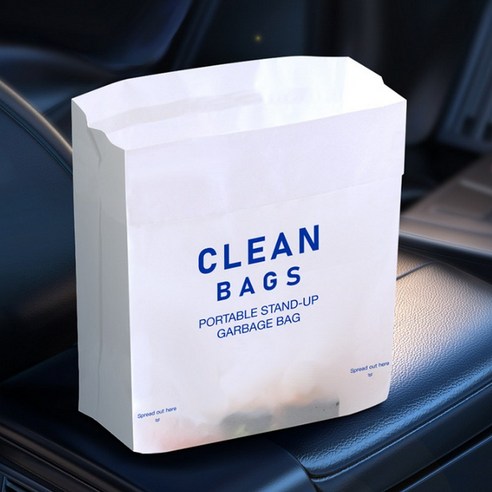 스탠드 접착식 차량용 쓰레기봉투, 3봉지에 60마리, 60개