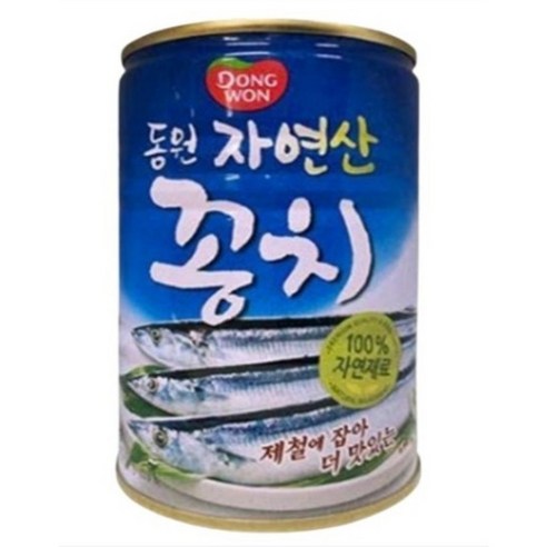 동원 꽁치 통조림, 280g, 4개