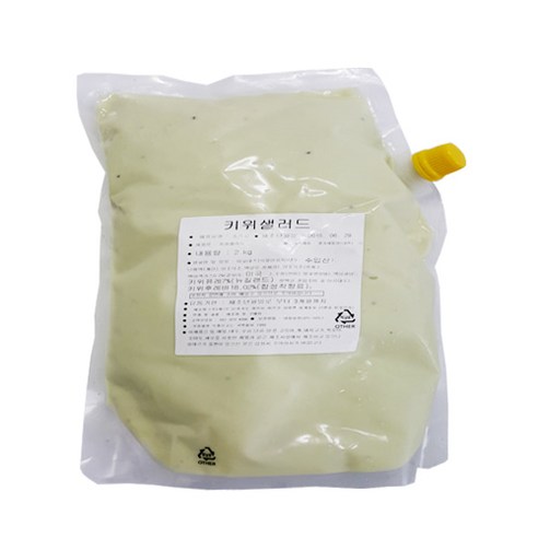 (캐드) 키위샐러드소스_2kg_식자재쇼핑몰_푸드왕, 1개, 2kg