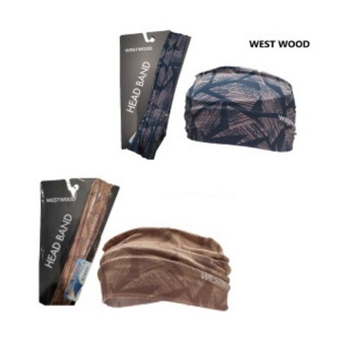 웨스트우드 WEST WOOD 등산 트레킹 일 하실때 여행가실때 나들이가실때 캐주얼하게 데일리로 사용하실 수 있는 남녀공용 헤어밴드 WM1MTAF707, 블랙, 1개