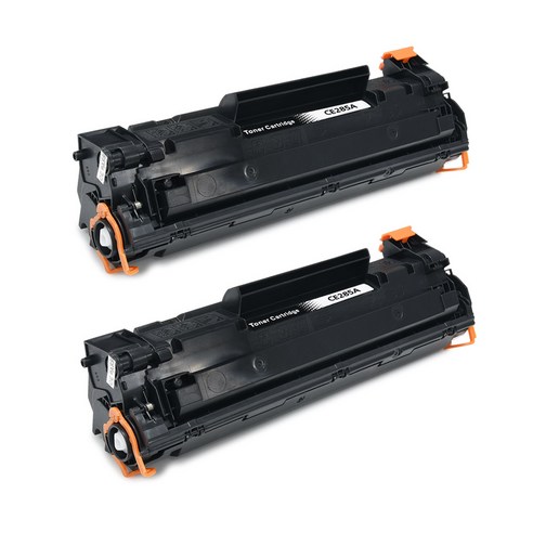 잉크다파라 HP 호환 CE285A 재생토너 P1102 P1102W M1132 M1132NF, 검정, 2개