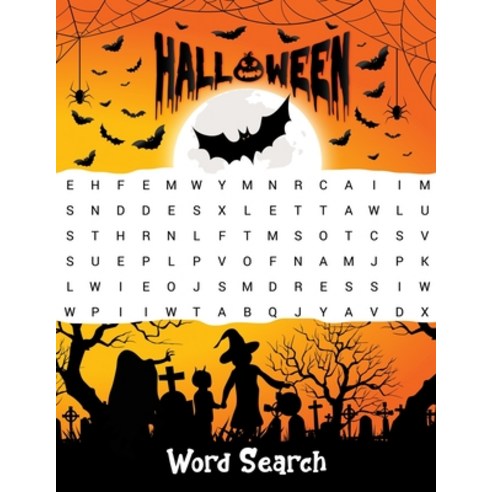 Halloween Word Search: Happy Halloween Large Print Word Search Book For Adults. Halloween Themed Wor... Paperback, Independently Published