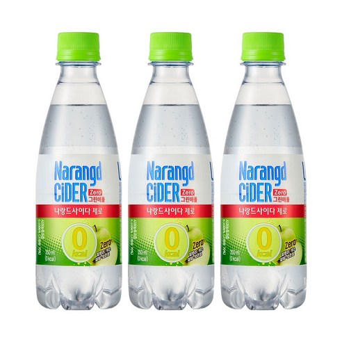 동아오츠카 나랑드사이다 제로 그린애플 350ml 페트, 40개