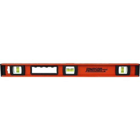 Johnson Level & Tool 1718-2400 Magnetic Heavy Duty Aluminum Box 24\ Orange 1 존슨툴 Best Top5