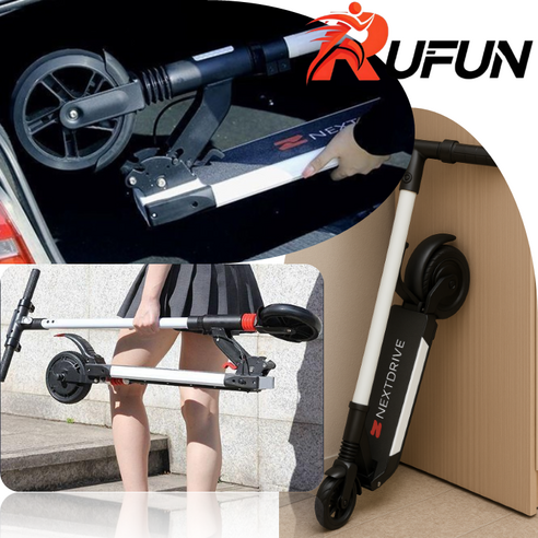 가벼운 해방구, 루펀 초경량 폴딩 전동 킥보드로 답답한 출퇴근길을 자유롭게!