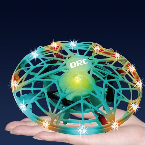 두로카리스마 LED 핸디 UFO 손으로 조종하는 미니 드론, 랜덤발송