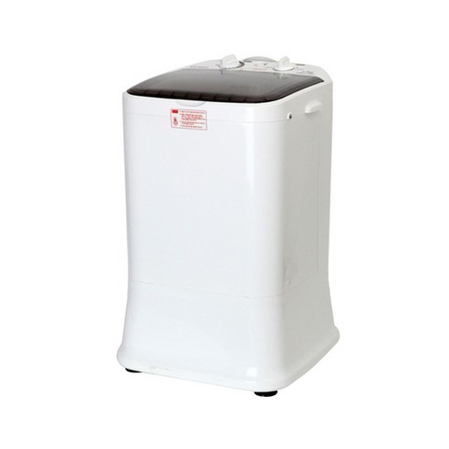 에코웰 미니 수동세탁기 XPB25-288A 2.5kg, 화이트