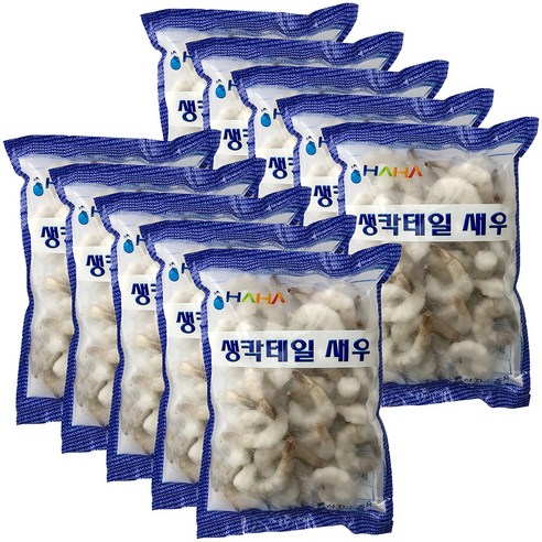 힘찬푸드 냉동 생칵테일새우 900g, 10개, 21/25(900g)