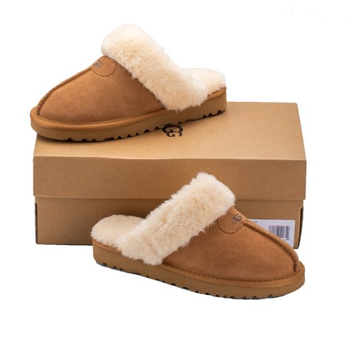 캉루어그 정품KANGROO UGG 여성털슬리퍼(KANGROOUGG), 37(235mm), 0318-5125체스트넷