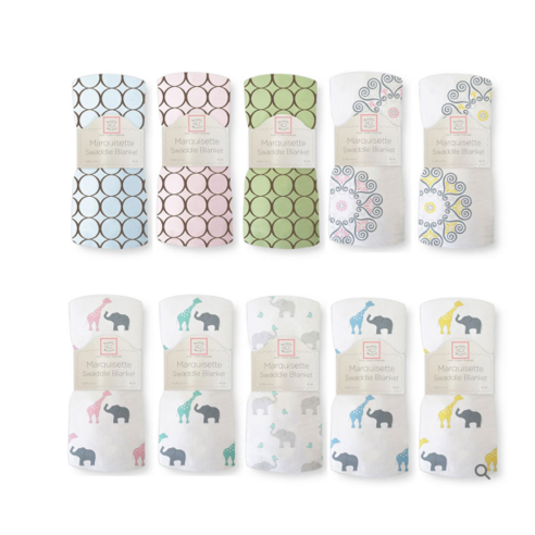 스와들 Swaddle Designs 블랭킷 아기 속싸개 여름 면이불, SD-456Y