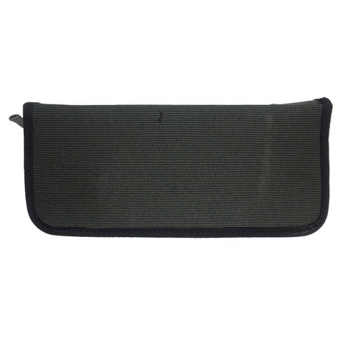 1pc 잉어 낚시 뻣뻣한 조작 지갑 보드 케이스 20 핀 홀더 보관, 30x13.5cm, 캔버스, 블랙
