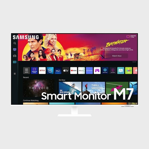 삼성전자 스마트모니터 M7 S43BM701 화이트 107.9cm 4K UHD, 단일, 단일