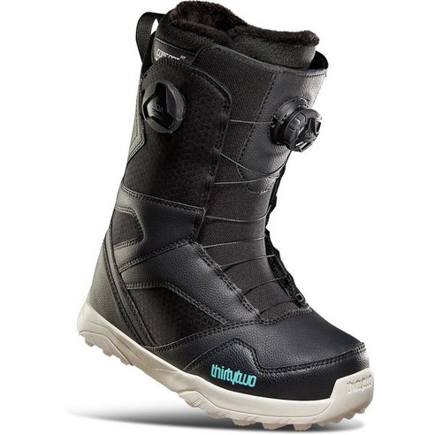 써리투 부츠 스노우보드 Thirtytwo 32 STW Double Boa Snowboard Boots US 여성 9 Black New