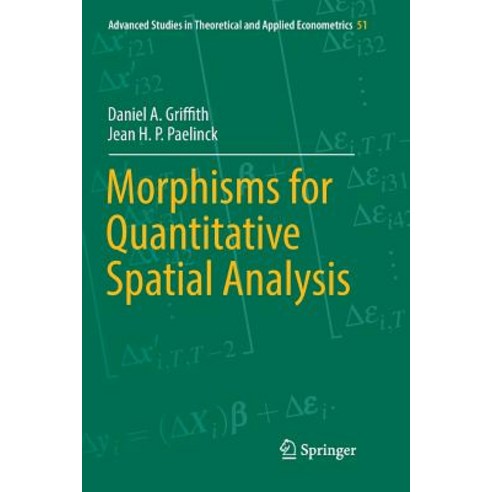 (영문도서) Morphisms for Quantitative Spatial Analysis Paperback, Springer