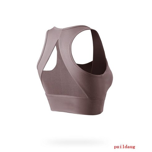 통기성 스포츠 속옷 여성 러닝 요가 조끼 충격 방지 모임 타입 피트니스 브래지어