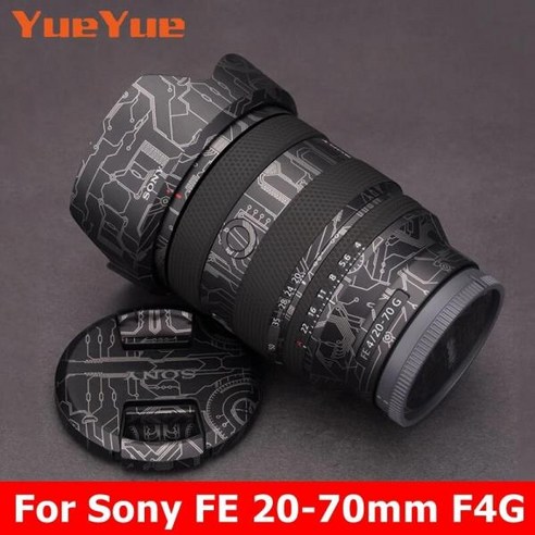 소니 FE 20-70 F4 G 데칼 스킨 비닐 랩 필름 카메라 렌즈 바디 보호 스티커 프로텍터 코트 20-70mm F/4 F4G SEL2070G, 02 Type 2, 01 For Sony 20-70 F4 G