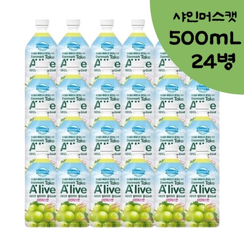 덴마크 테이크 얼라이브 쿨 샤인머스캣, 500ml, 48개