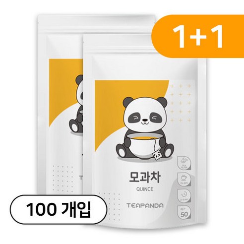 티판다 모과차 친환경 삼각티백, 6개, 50개입, 2g