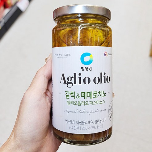 청정원 갈릭_페페로치노 알리오올리오 파스타소스 360g x 1개