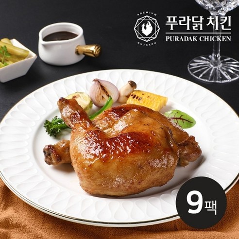 [푸라닭] 닭다리가 통째로! 통닭다리구이 250g 3종 파불로 14팩 벌크할인, 14개