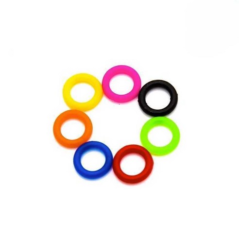 키보드오링 무소음 조용한 스위치 키캡 무접점 실리콘, 상세 페이지 참고, 상세 페이지 참고, 빨간색 소음 감소 링 120개