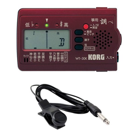 기타 바이올린용 WSM-240Metro-tuner 휴대용 전자 메트로놈 튜너 범용, black, 1개 korg튜너마이크 12 KORG WT-30K & Flanger FA-01 거문고용 튜너&콘택트 마이크 세트, 1개