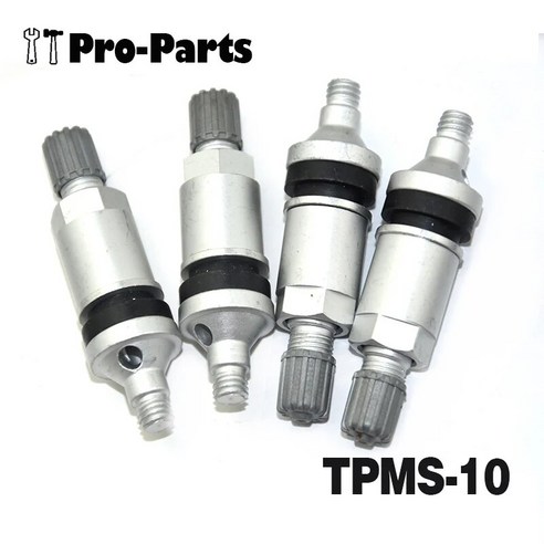 타이어 TPMS 공기압 센서 TPMS-10 합금 압력 밸브 스템 수리 키트 TRW 현대 i40 기아 리오 2014 4 개 세트, 4개