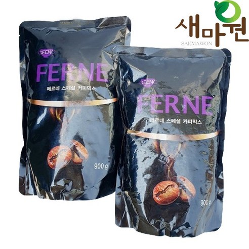새마원 페르네 스페셜 커피믹스(자판기용) 900g, 10개, 1개입
