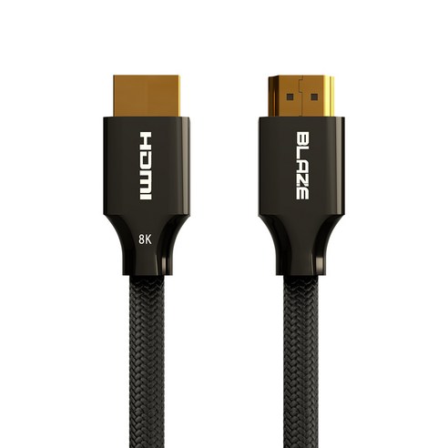 블레이즈 HDMI 2.1 케이블 144Hz 24K 도금 아연합금 H1, 2M