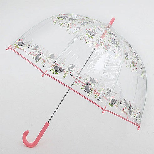 totes 학생용 돔형 투명장우산 A238 어린이용 초등학생용 안전우산