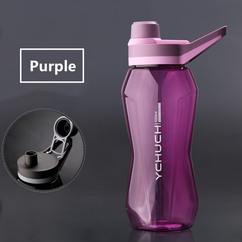 FREELIFE 휴대용 양동이 대용량 물병 고급 OZ-497, 보라색, 1500ml
