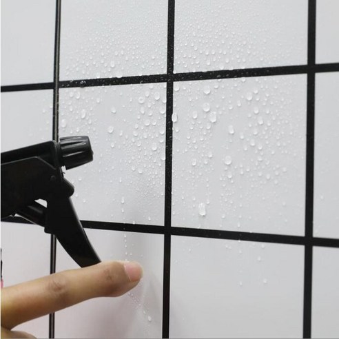 diy 붙이는 타일 접착식 벽타일 주방 현관 타일시트지 셀프시공, 정사각(20개)